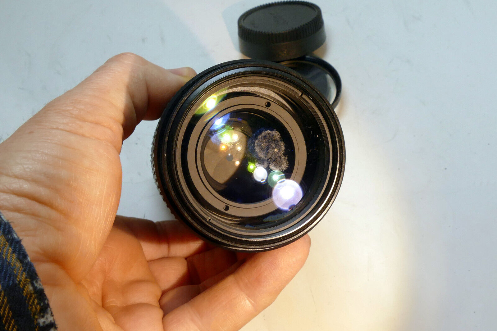 Nikon 75-150mm f3.5 Ai-s E series Lens  manual focus w/ fungus webbing glass