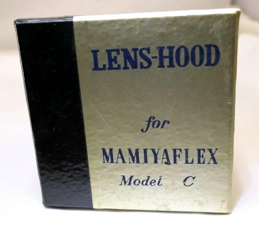 empty box for Mamiya TLR Mamiyaflex Lens Hood Model C