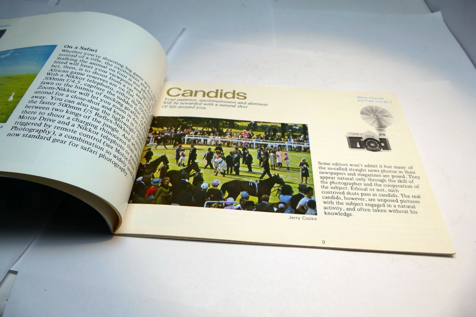 Nikon F Camera  Brochure Lens Photography Guide (EN) 1970 standard prism