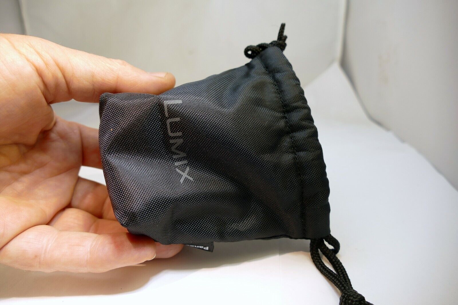 Panasonic Lumix canvas Lens Pouch Case 4x4" for M4/3 20mm f1.7 14mm f2.5 g