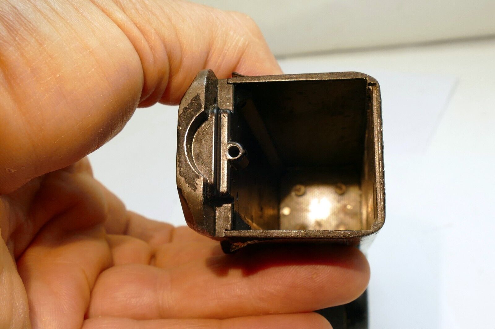 Nikon MD-12 Motor Drive  Battery Pack - with corrosion - Parts Repair AS IS