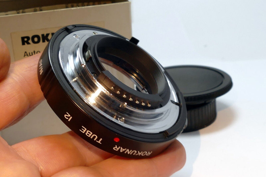 Rokunar Tube 12mm macro lens for Nikon F  Auto Focus N/ AF