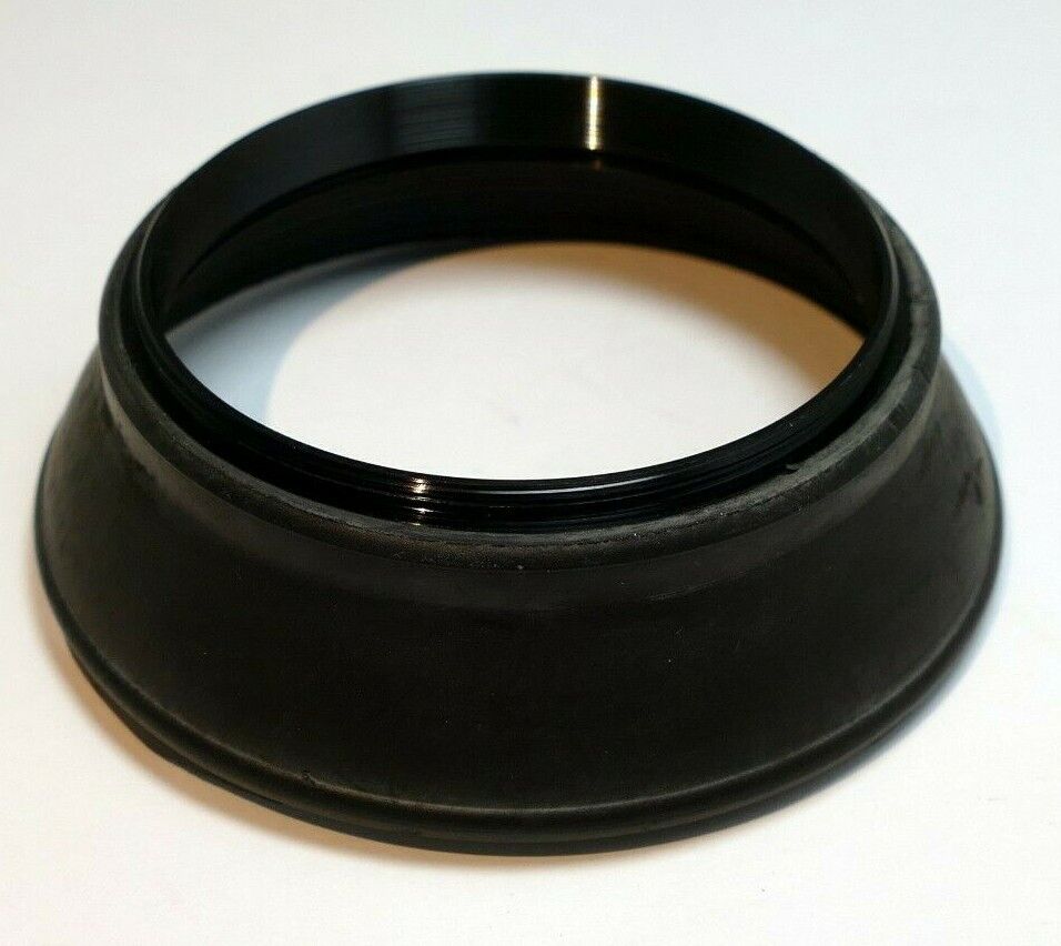 58mm rubber Lens Hood Shade collapsible double threaded short