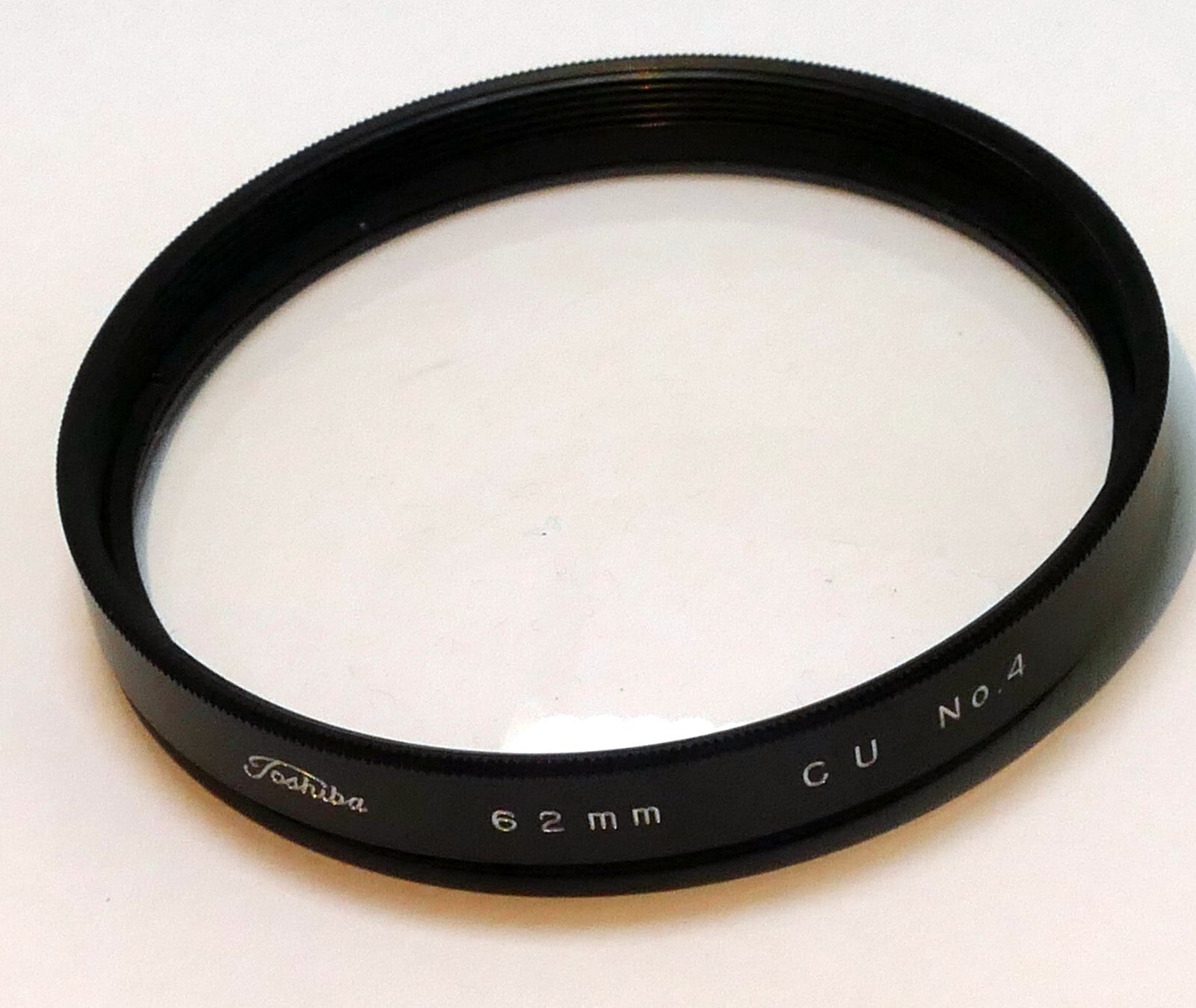 Toshiba 62mm Lens Filter CU No 4 Close-Up macro #4 1:1