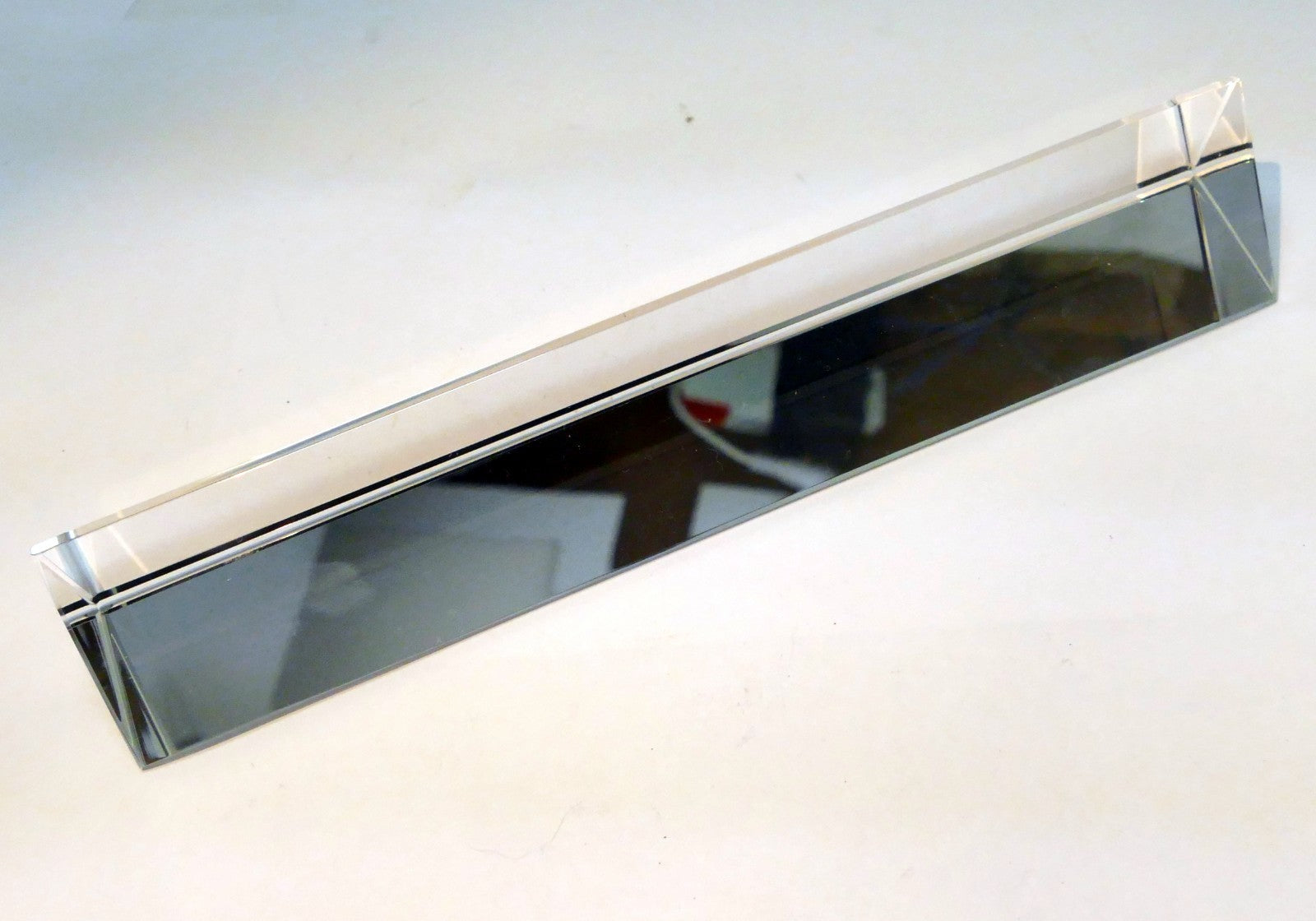 OPTICAL GLASS PRISM OPTICS 1X6" long triangle