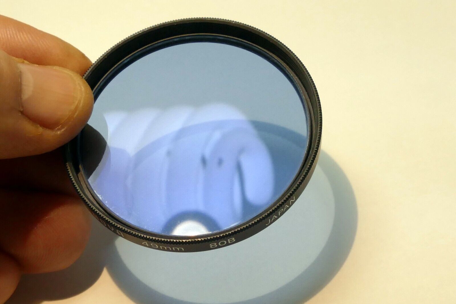 Hoya 80B 49mm Lens Filter Made in Japan cooling