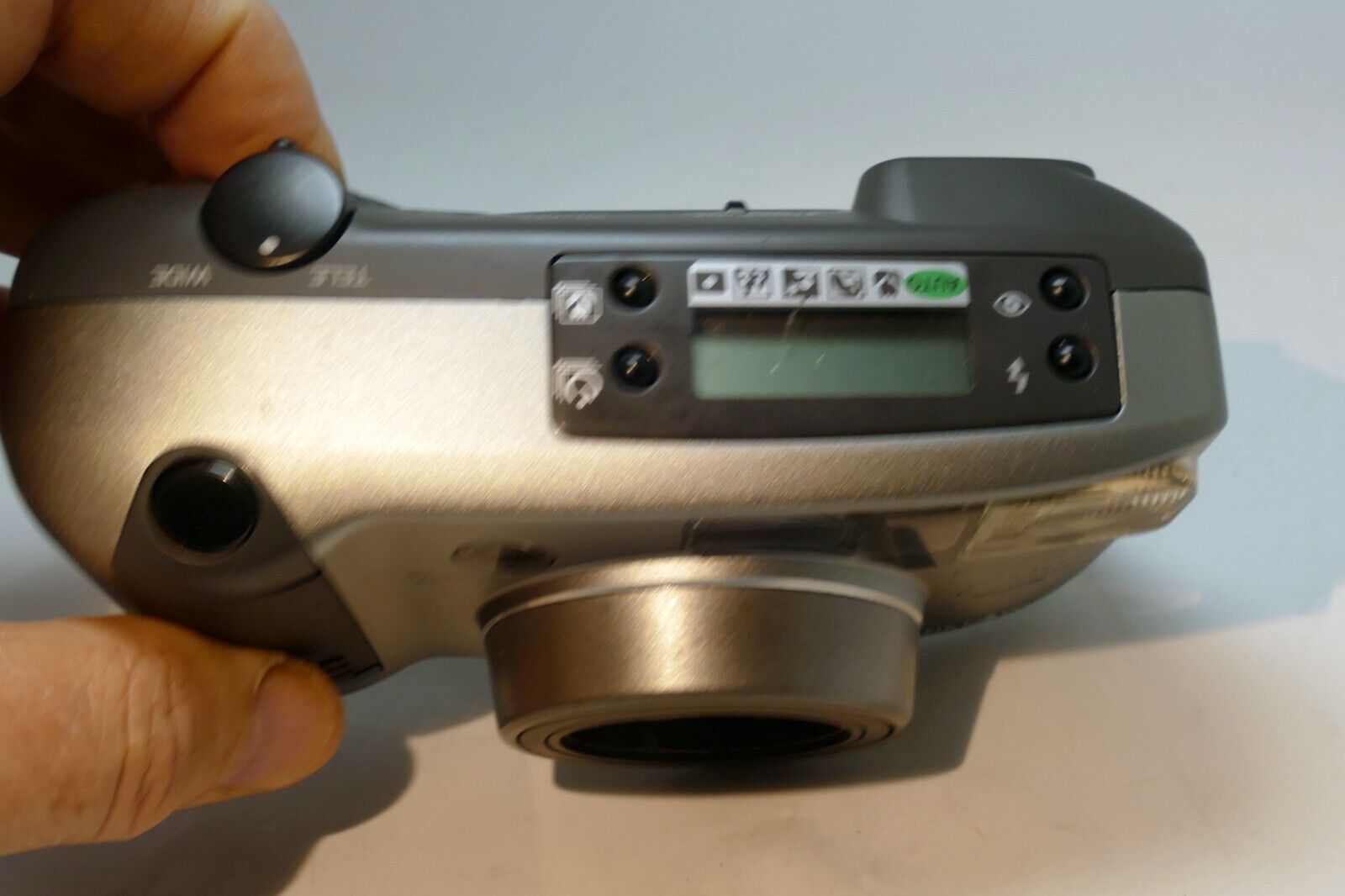 Minolta Freedom Zoom Panorama 140EX Point Shoot 35mm Film Camera AS IS untested