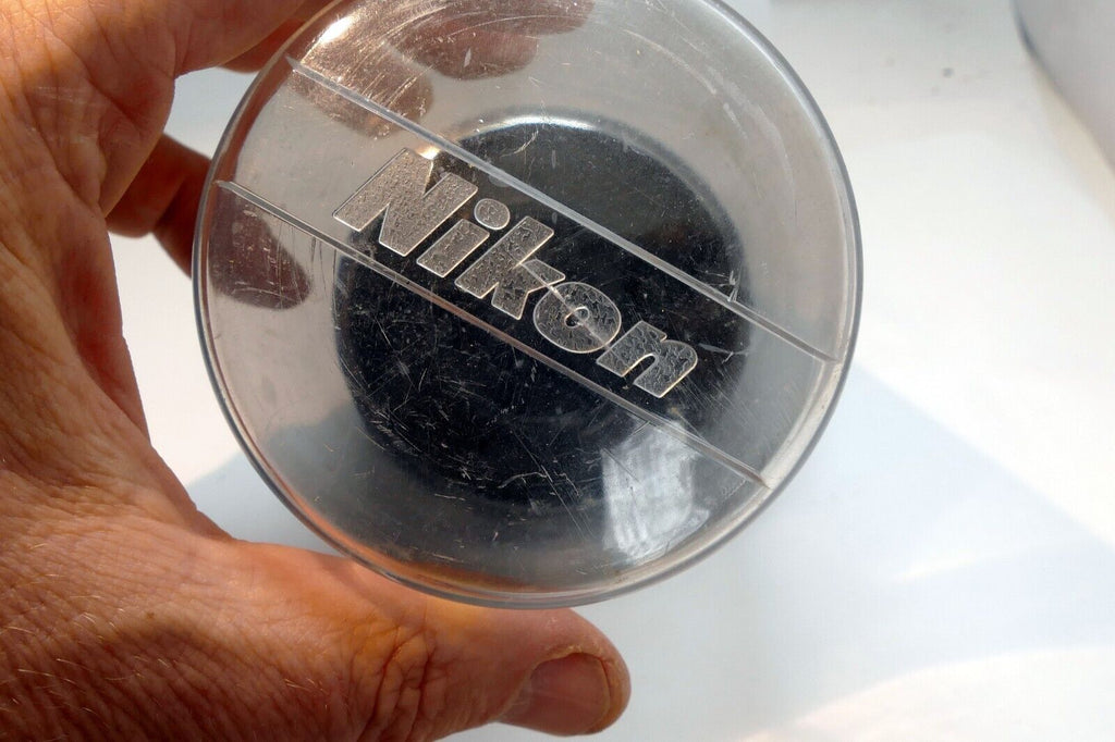Clear Plastic Protective Case Nikon 85mm f1.8 105mm f2.5 Ai-s Nikkor genuine OEM
