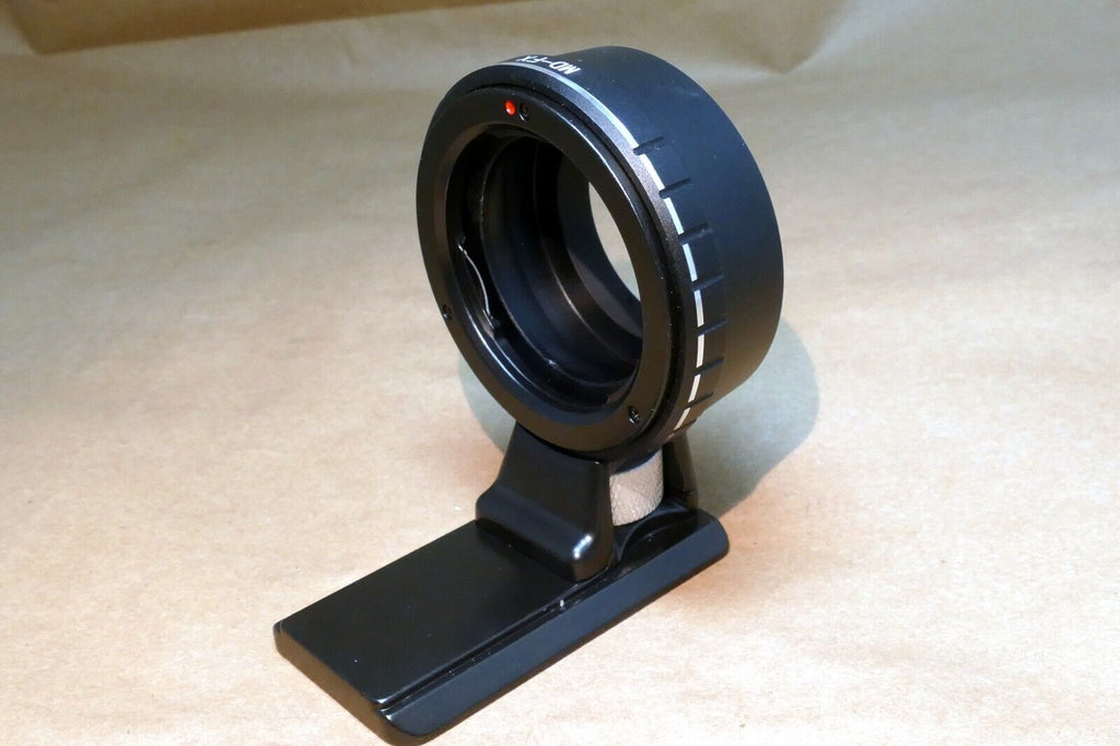 Minolta MD/MC Lens to FX Camera mount adapter Fuji Fujifilm X-Pro w/ Tripod Shoe