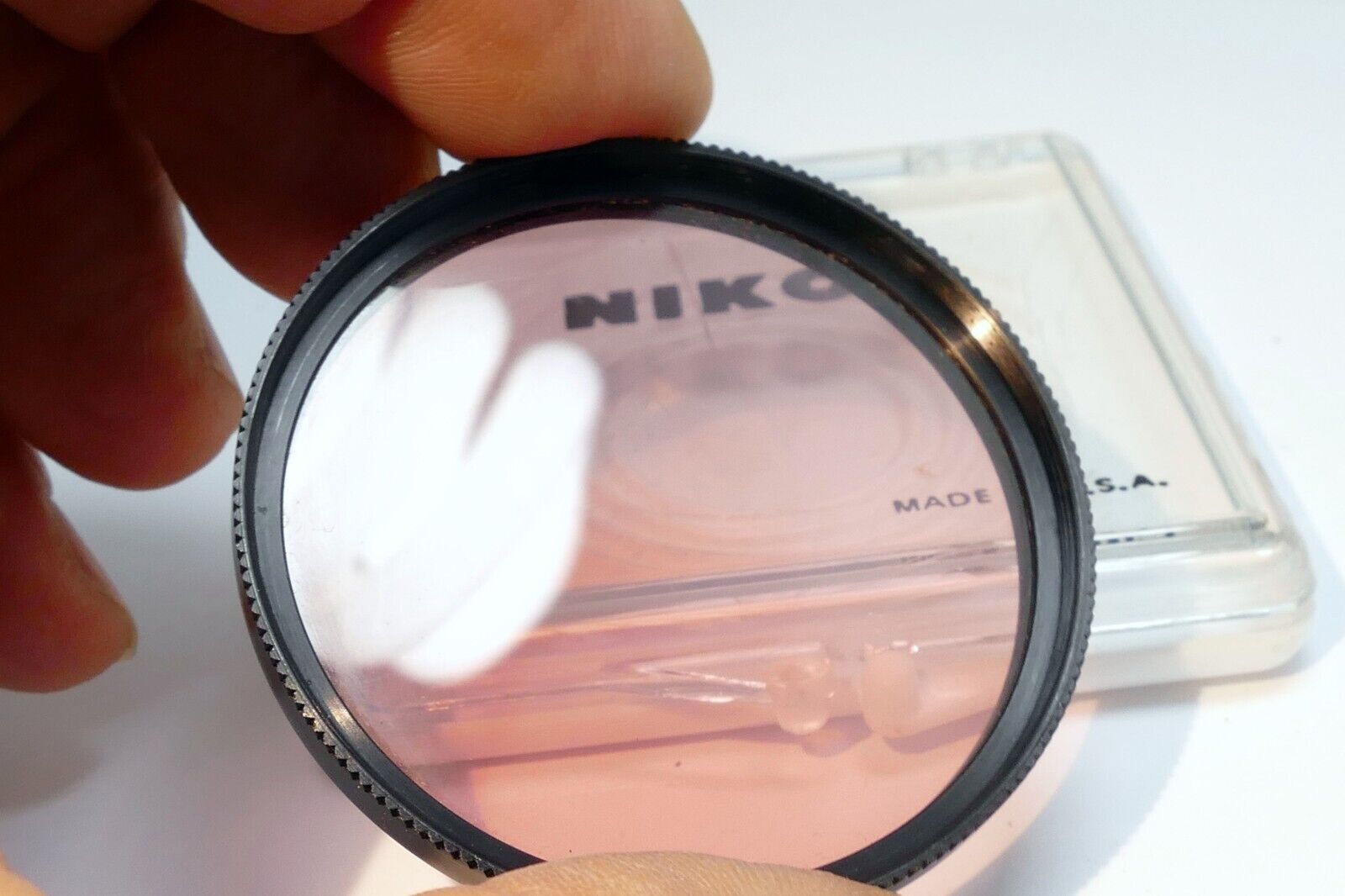 Nikon 52mm CC30R Filter made in USA  Nikkor Genuine tungsten correction