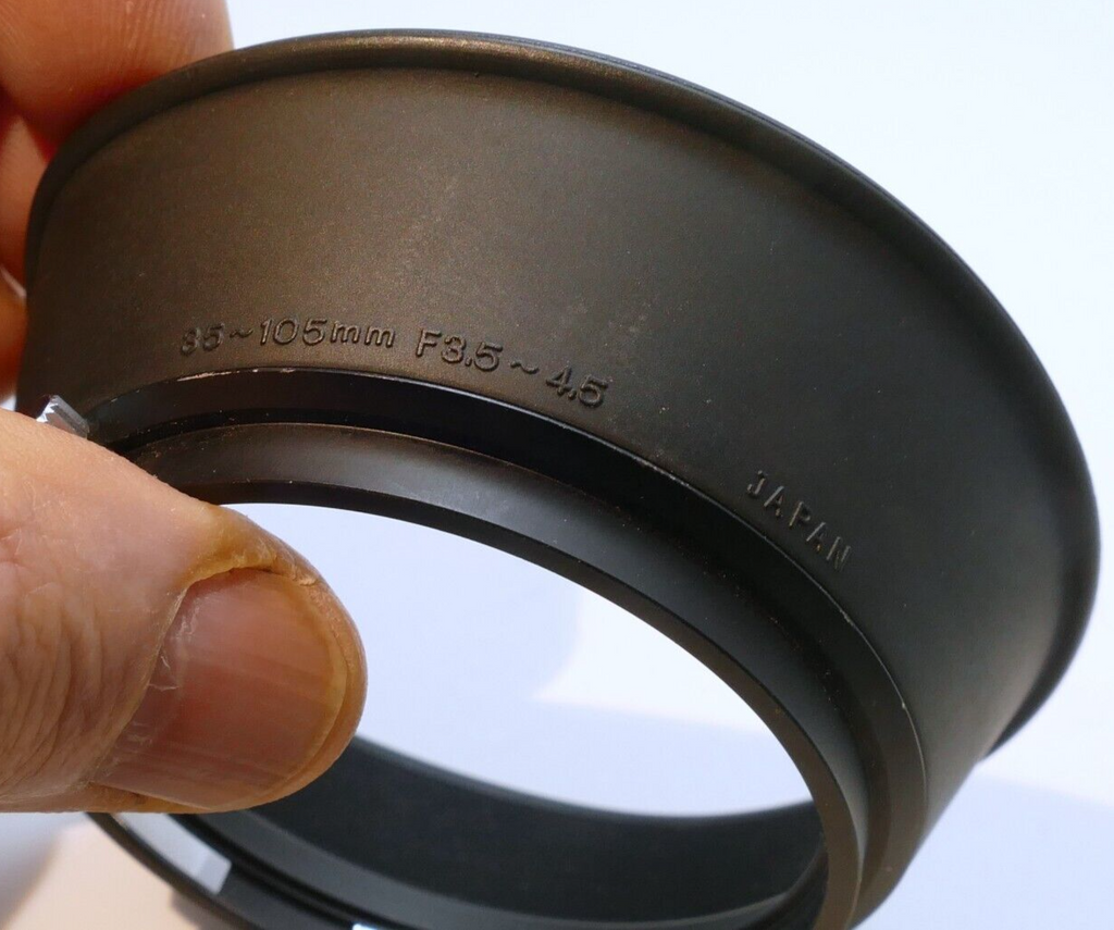 55mm Olympus OM 35-105mm f3.5-4.5 lens hood shade - OEM Genuine fits 24mm f2.0