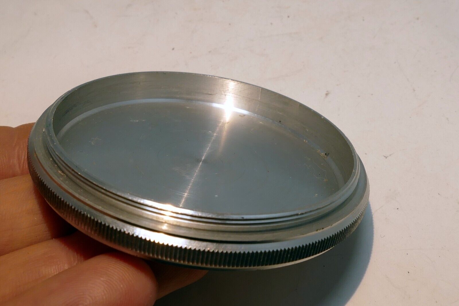 SOM Berthiot 66mm Paris ID Front Lens Cap Metal threaded series 8 VIII