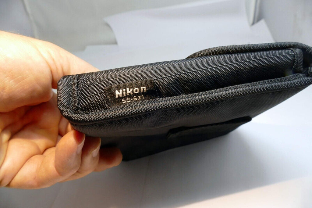 Nikon SS-SX1 5X5"  Case Soft Pouch for  SB-21 Macro flash ring R1