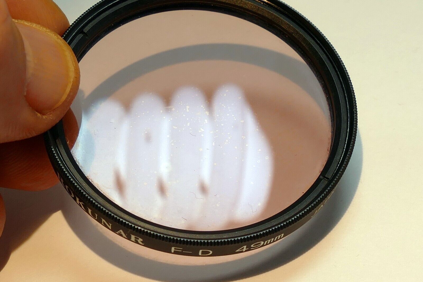 Rokunar 49mm Lens Filter  F-D FL-D  fluorescent to daylight conversion