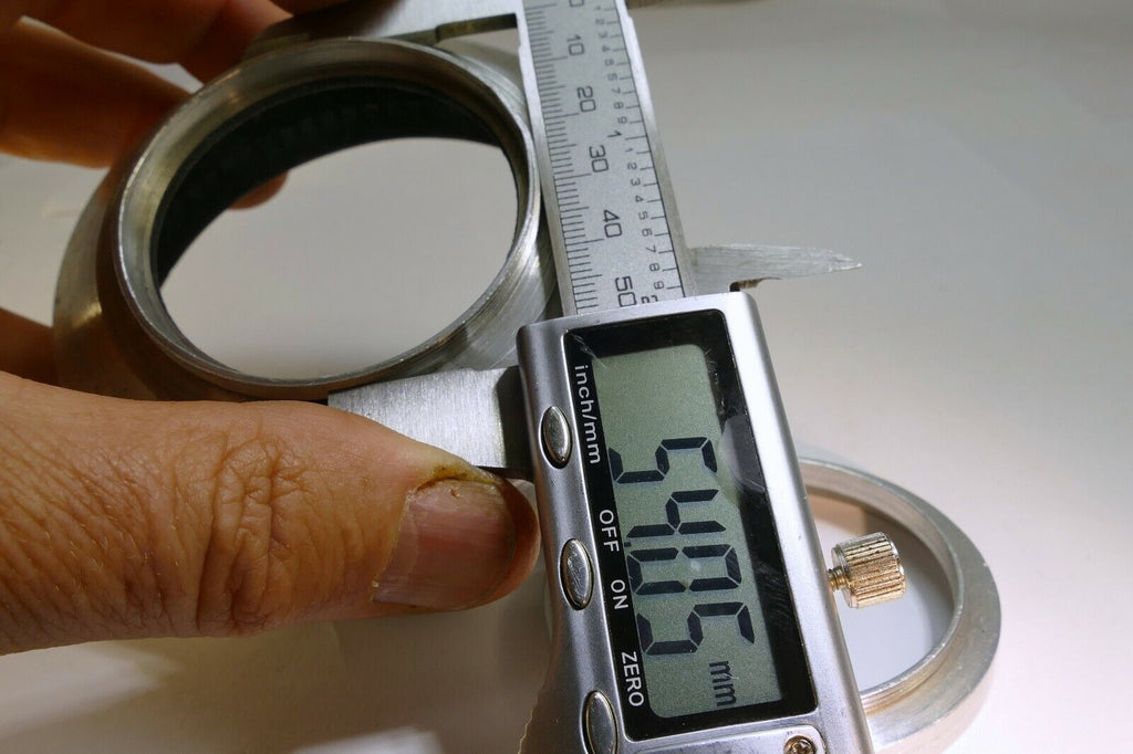 Enteco series 7 VII lens hood shade metal threaded screw in type w/ 49mm adapter