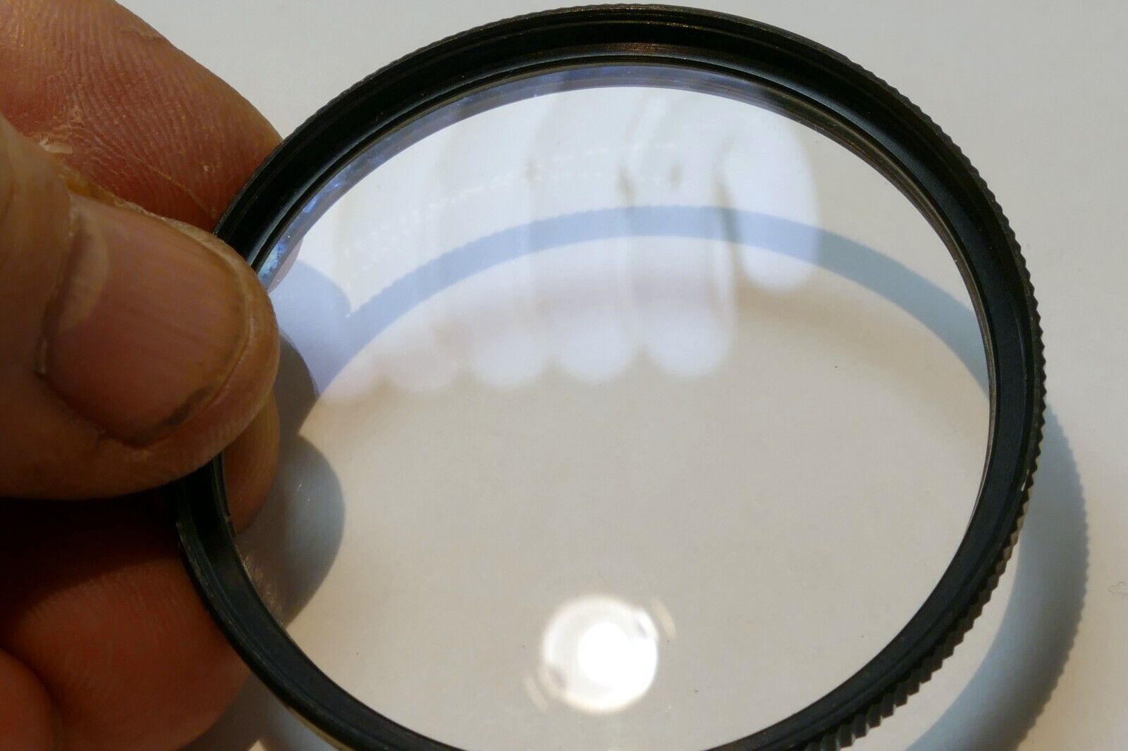 Canon 52mm Filter UV 1x  for 50mm f1.8 FD  - OEM Genuine w/ ribbed rim
