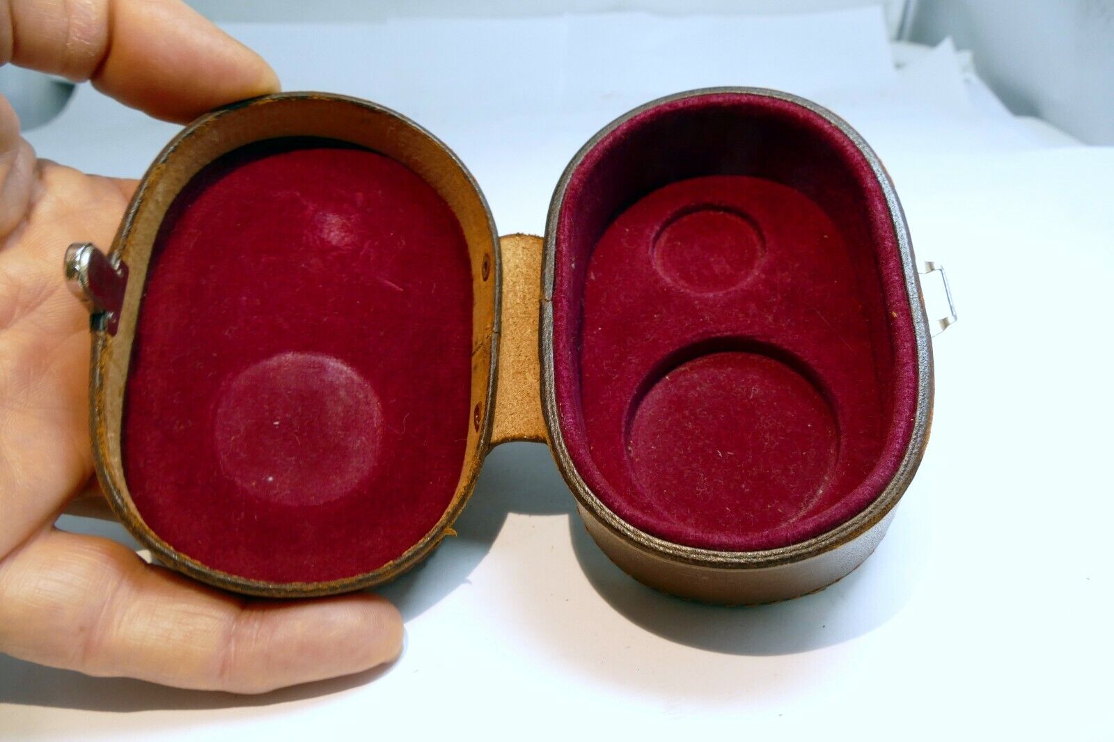 Leather Case for Canon 35mm f2.8 Serenar  & f3.2  L39  Lens rangefinder