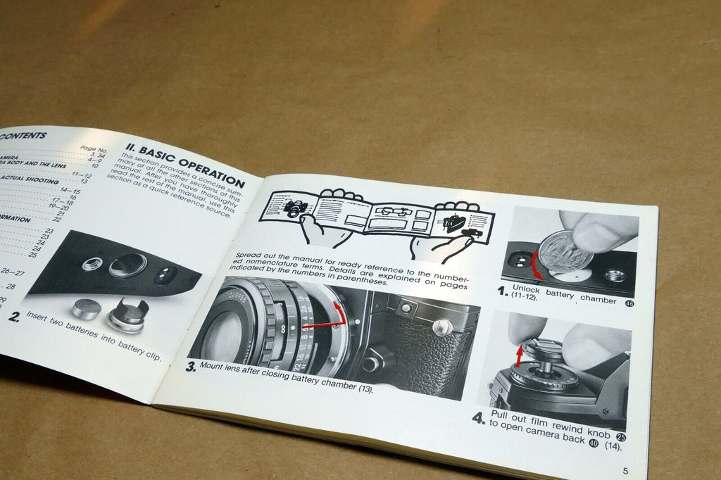 Nikon EL 35mm Photo Guide camera instruction  - OEM 1970's
