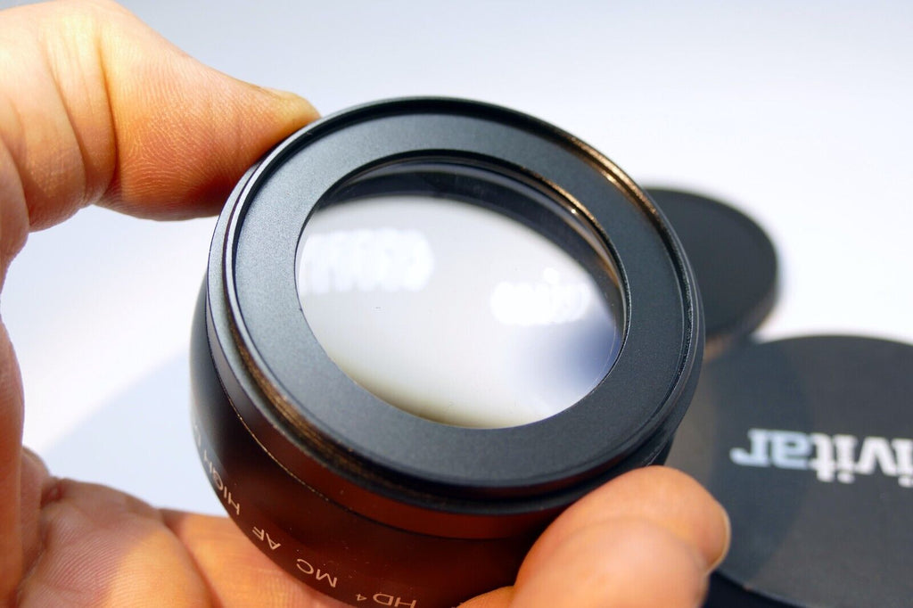 58mm threaded Vivitar  HD wide angle 0.43X AF lens AUX MC High Definition
