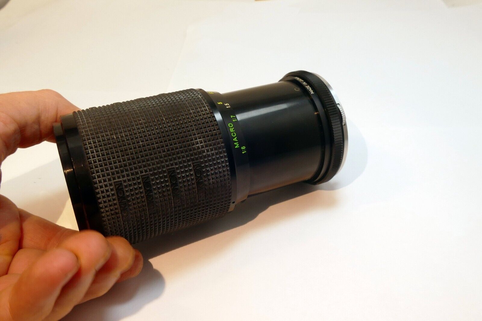 Rokinon 80-200mm f4.5 lens for Olympus OM with Haze (AS IS Parts or Repair)