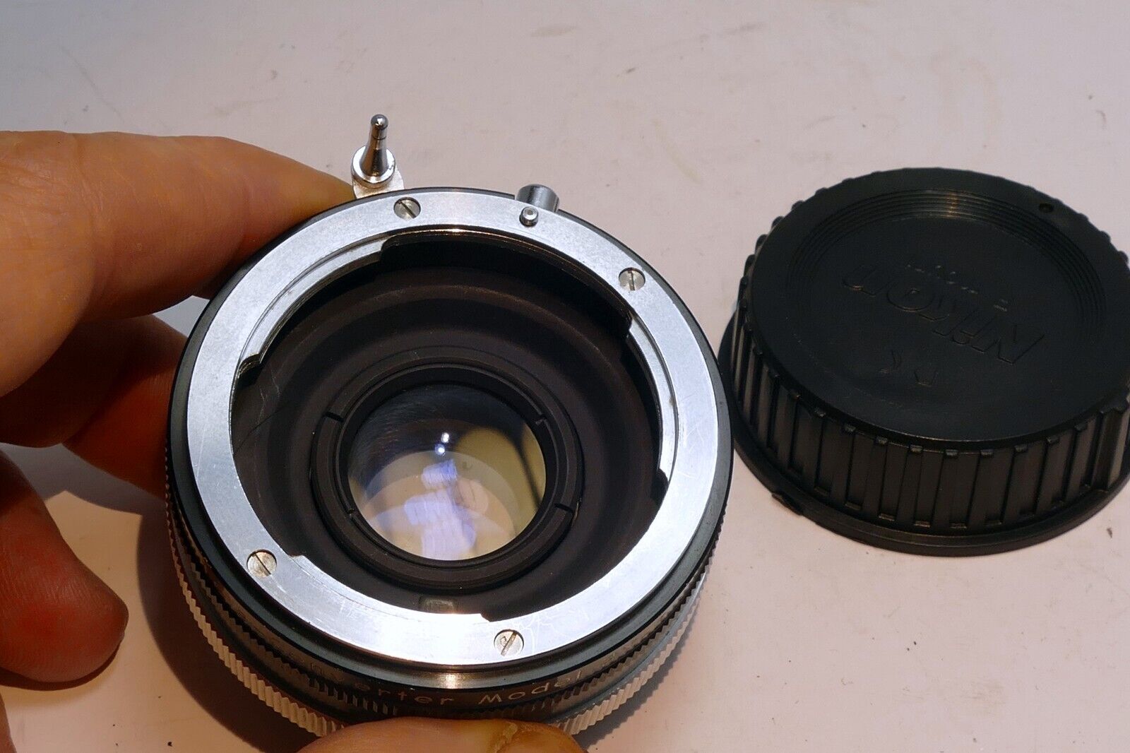 Vivitar Auto Custom 2X Lens Teleconverter for Nikon F mount manual  focus 2X-3