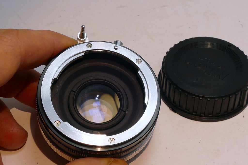 Vivitar Auto Custom 2X Lens Teleconverter for Nikon F mount manual  focus 2X-3
