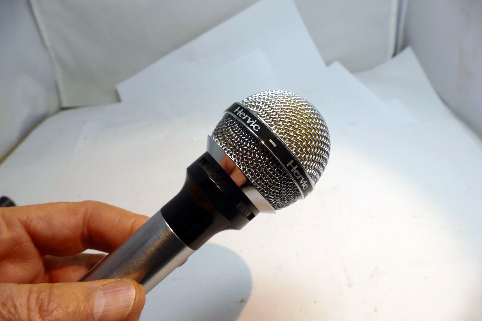 Beaulieu Hervic XLR  Microphone Reslo  Vintage  - good condition