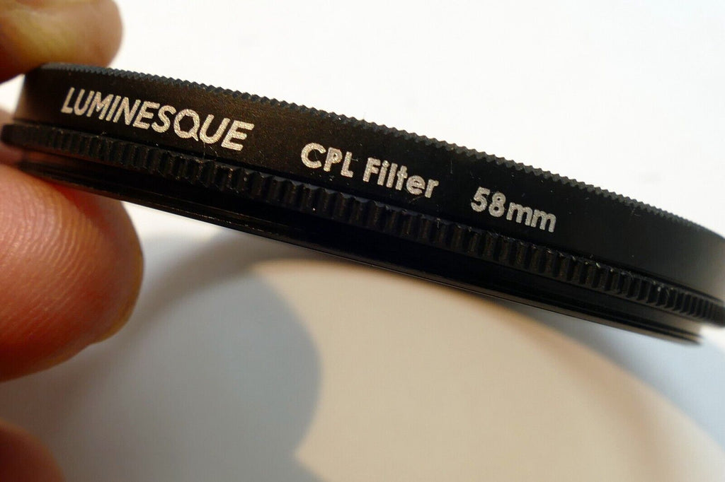 Luminesque C-PL 58mm Lens Filter Circular Polarizer