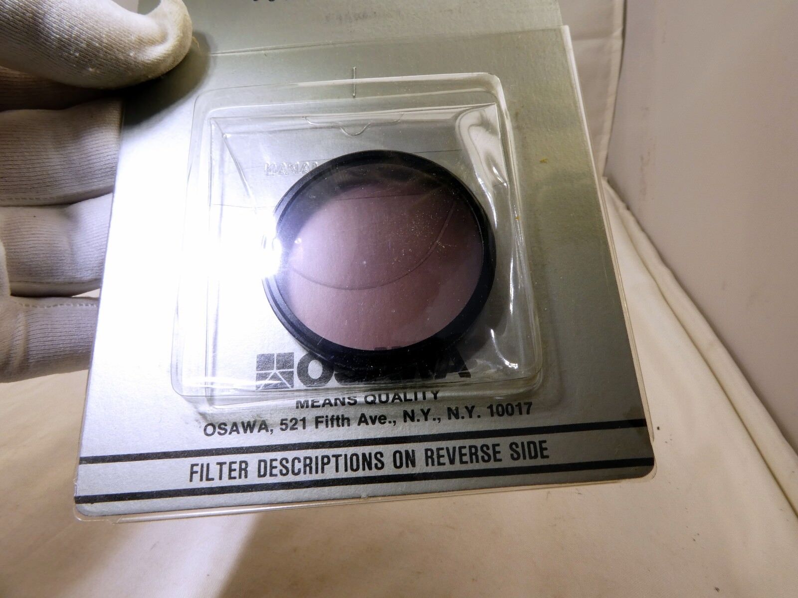 Osawa FL-D 49mm Lens Filter Fluorescent to Daylight  FLD