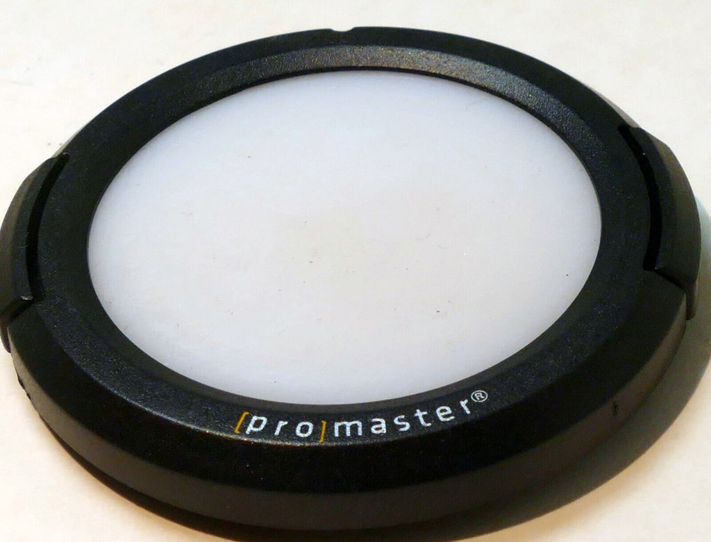Promaster 55mm Lens Cap for white balance