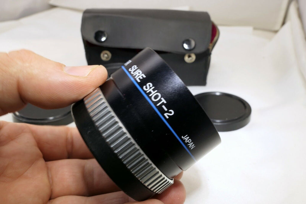 PM Telephoto & Wide angle Lens for Sure Shot 2 camera Canon  AUX point and shoot