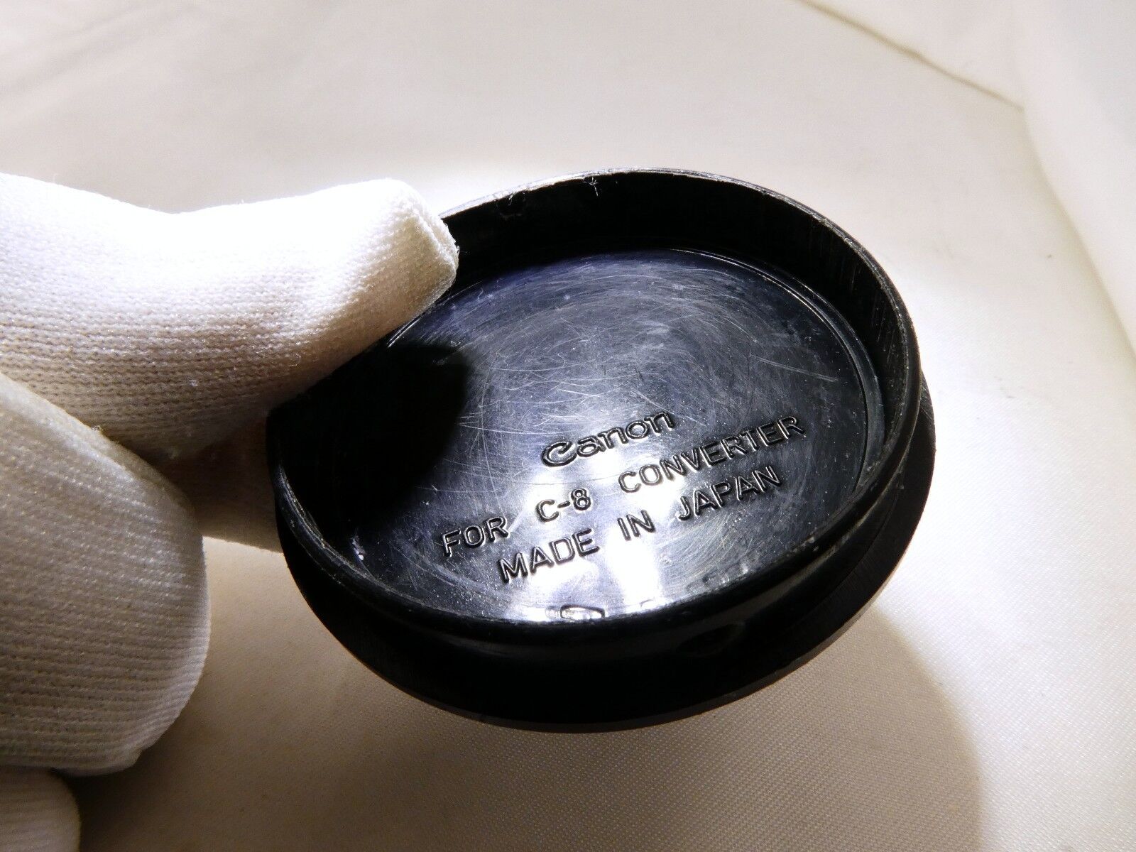 Rear Lens Cap for Canon C-8 Converter 1.6X lens 0.65X slip on 46.5mm ID 50mm OD