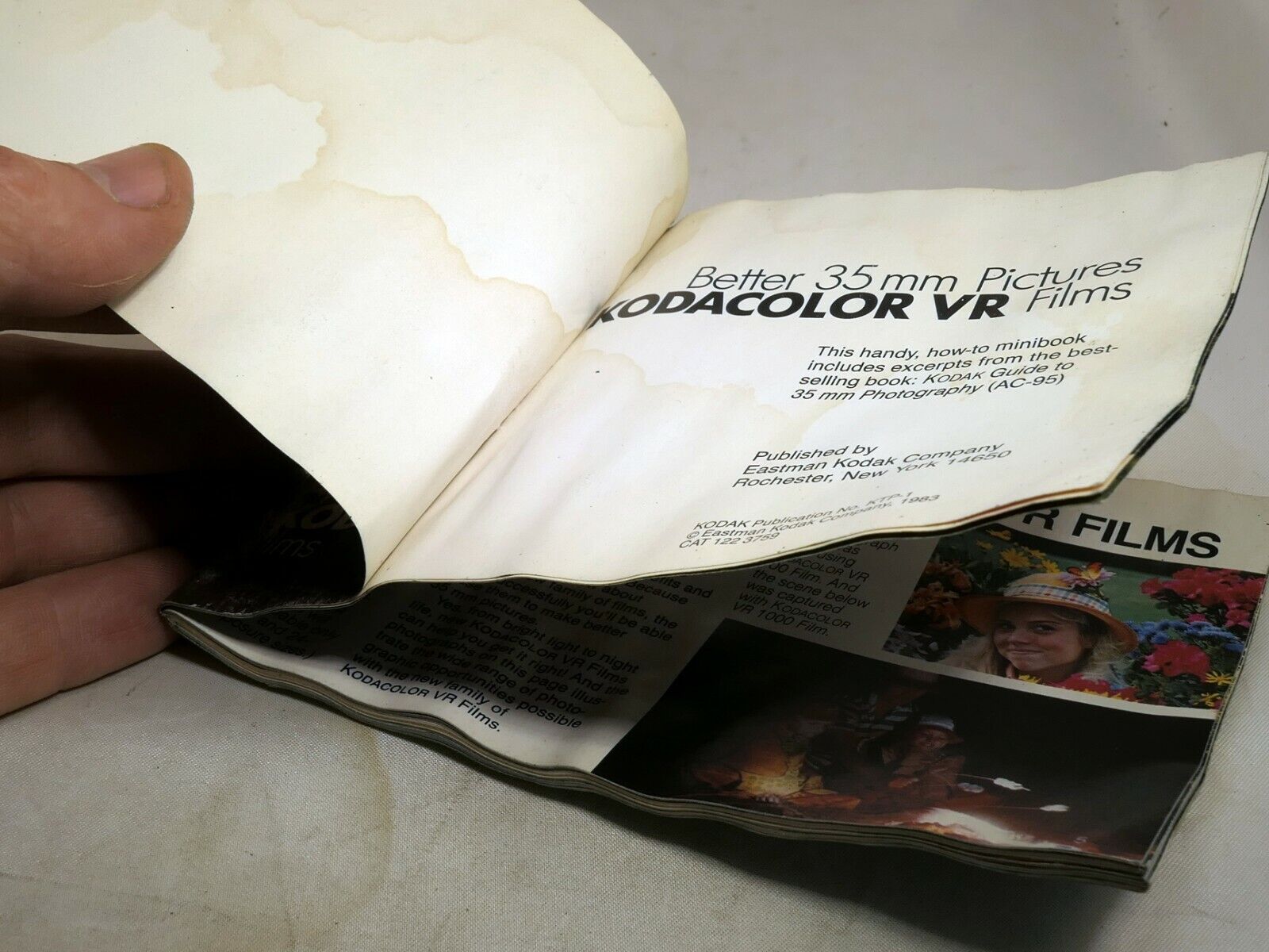 Kodak Better 35mm Pictures With 35mm Kodacolor VR Film Guide System Brochure