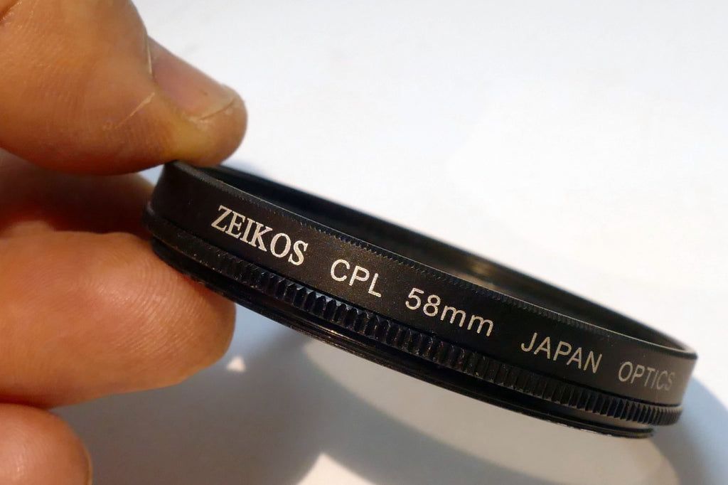 Zeikos Circular Polarizer PL  58mm Filter with coating separation