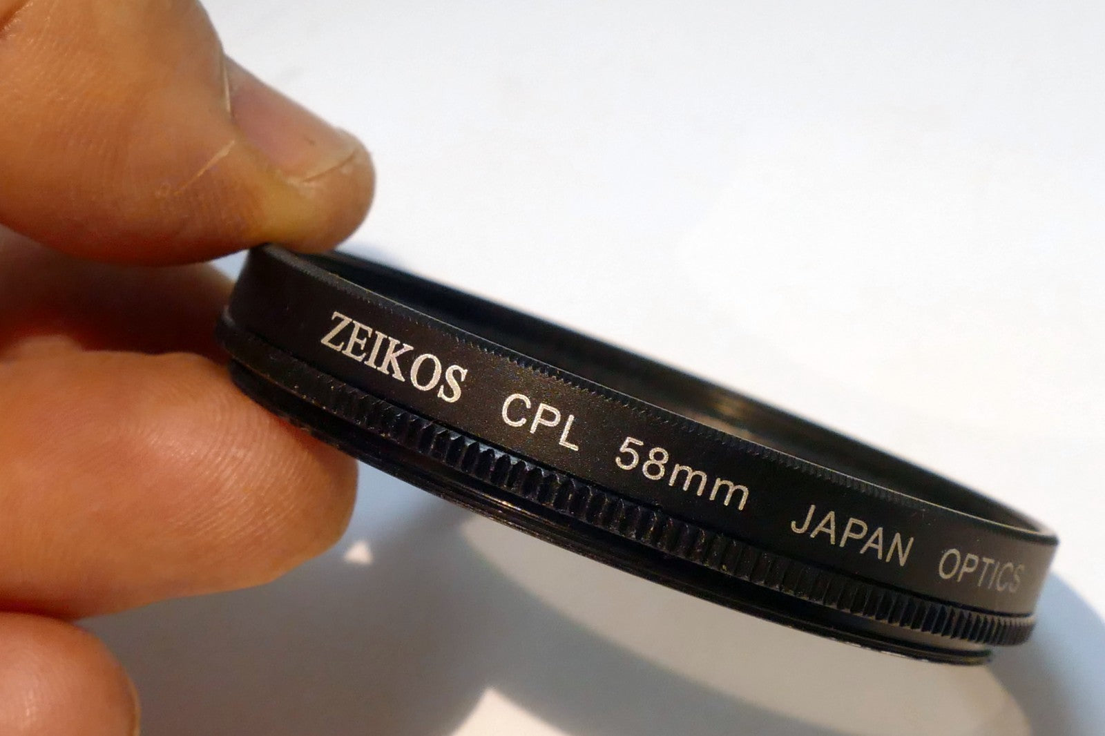 Zeikos Circular Polarizer PL  58mm Filter with coating separation