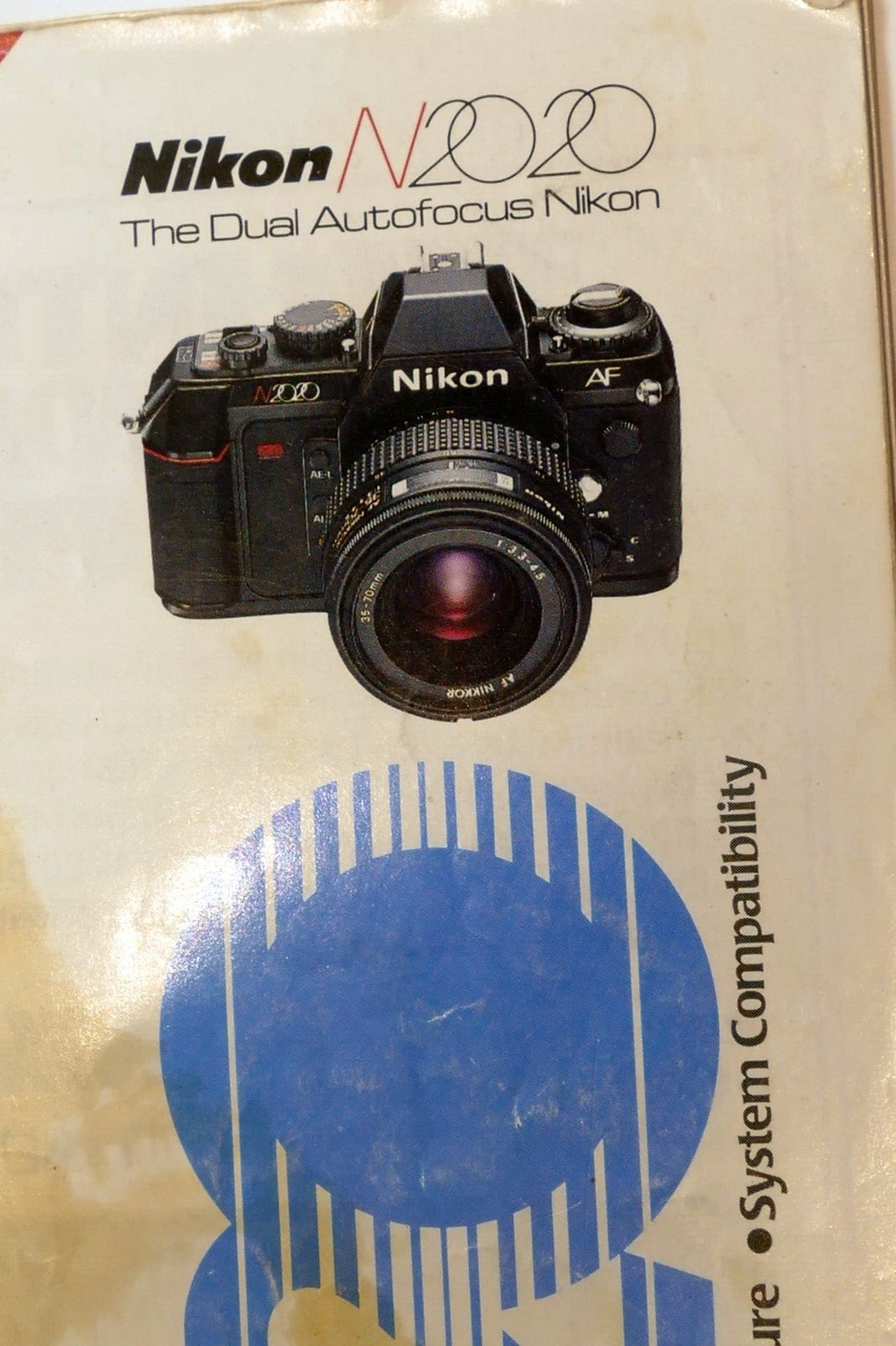 Nikon N2020 Camera  Photography  Brochure Features Technical Highlights 1986