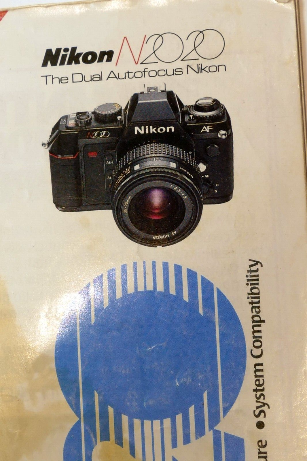 Nikon N2020 Camera  Photography  Brochure Features Technical Highlights 1986
