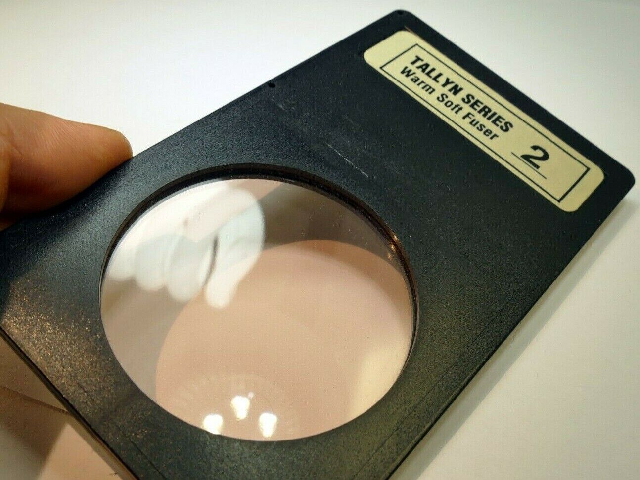 TALLYN Warm Soft Fuser # 2 Filter 3 inch Lindahl Diffusion Warm Focus