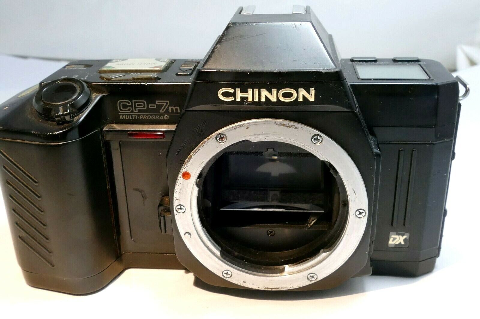 Chinon CP-7m 35mm SLR Film Camera body only  - AS IS parts