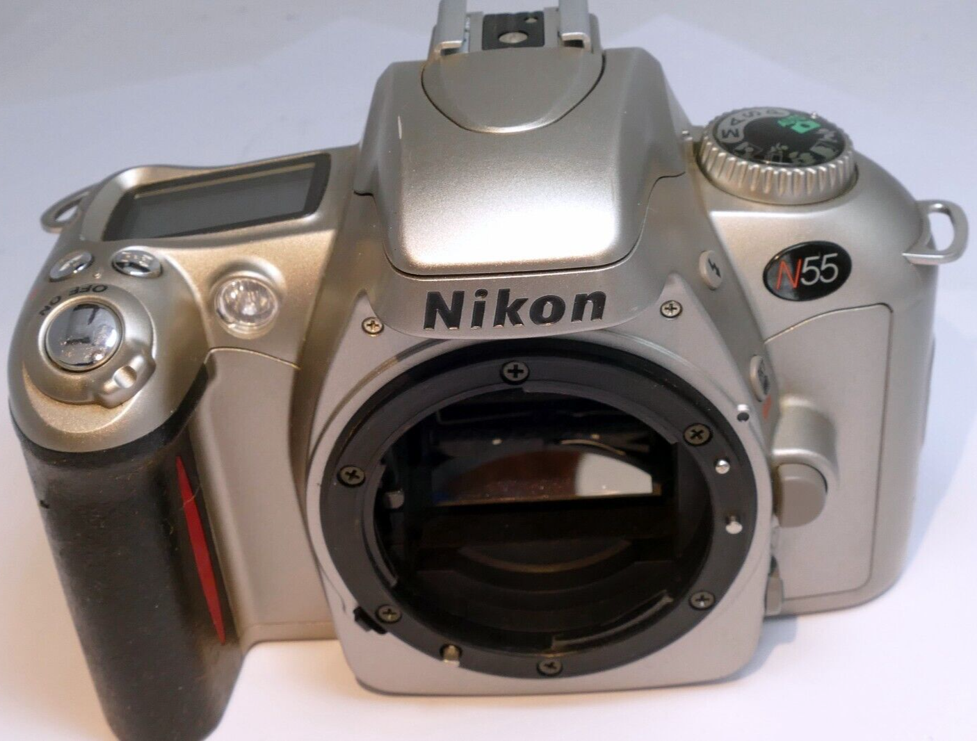 Nikon N55 SLR 35mm Film Camera body only - - untested AS IS, might work or not