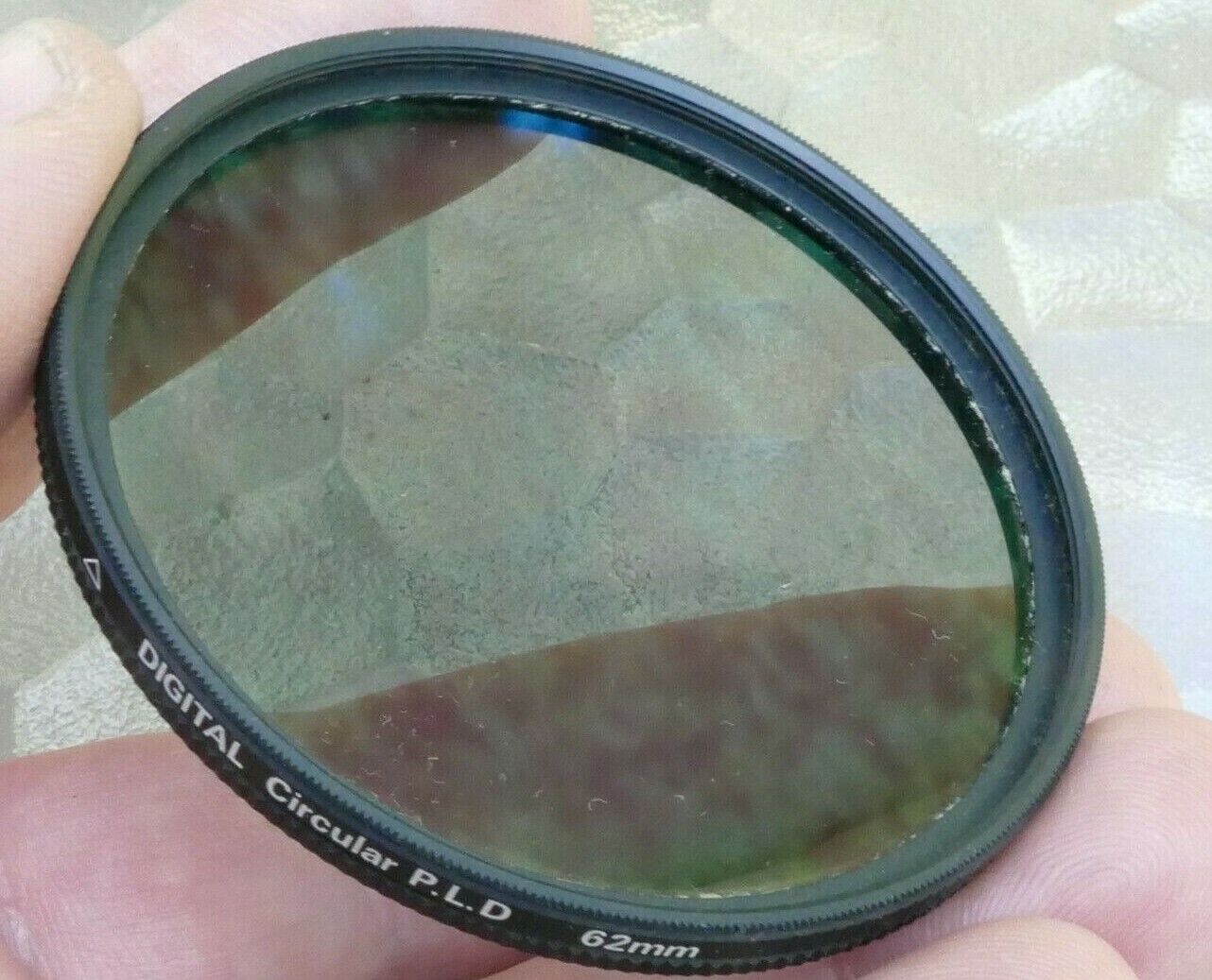 Quantaray C-PL Circular Polarizing 62mm filter Lens Polar digital wide angle