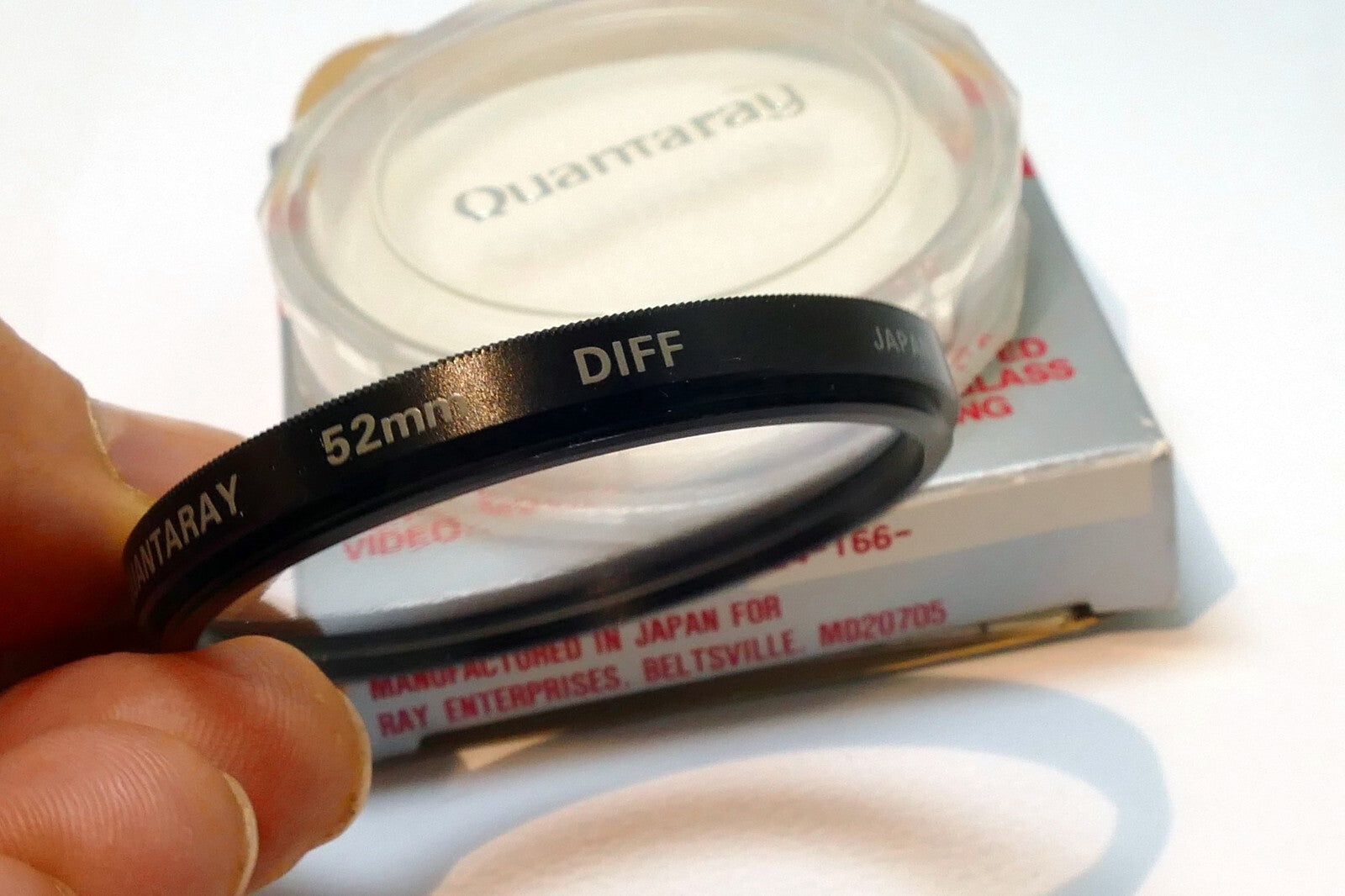 Quantaray  Lens Filter 52mm DiFF diffusion Soft Focus  portraiture - mint