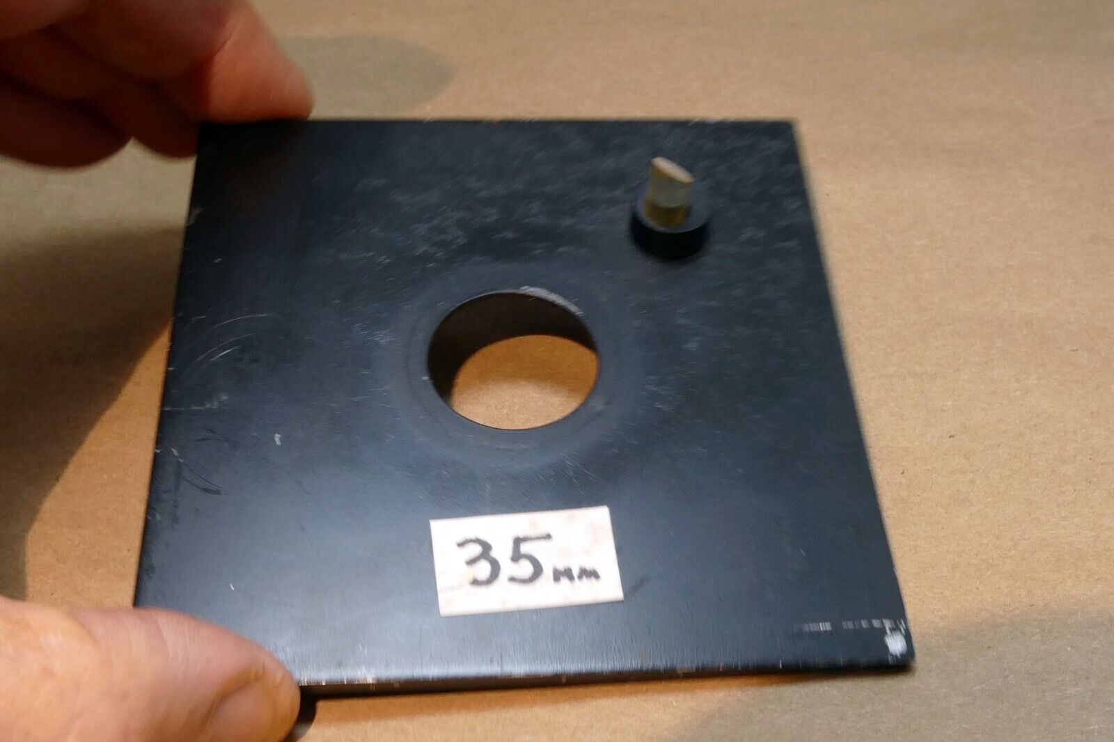 Lens Board Plate  for enlarger  4X4" Schneider Kreuznach Componon