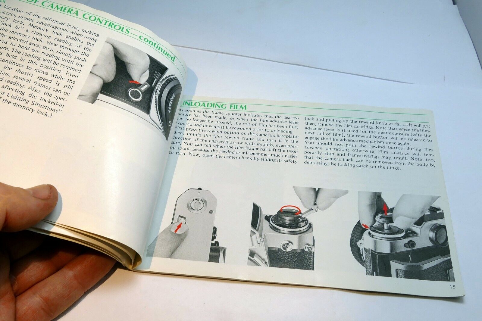 Nikon FE camera Manual Instruction Guide English EN