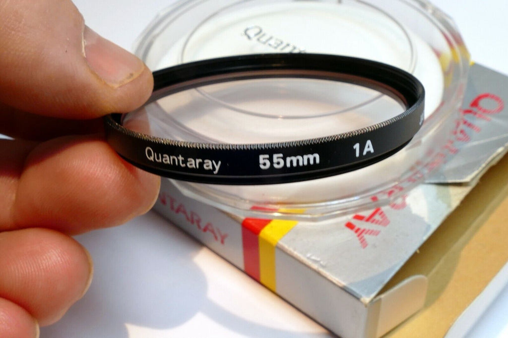Quantaray 55mm Filter Skylight 1A  with plastic case mint condition