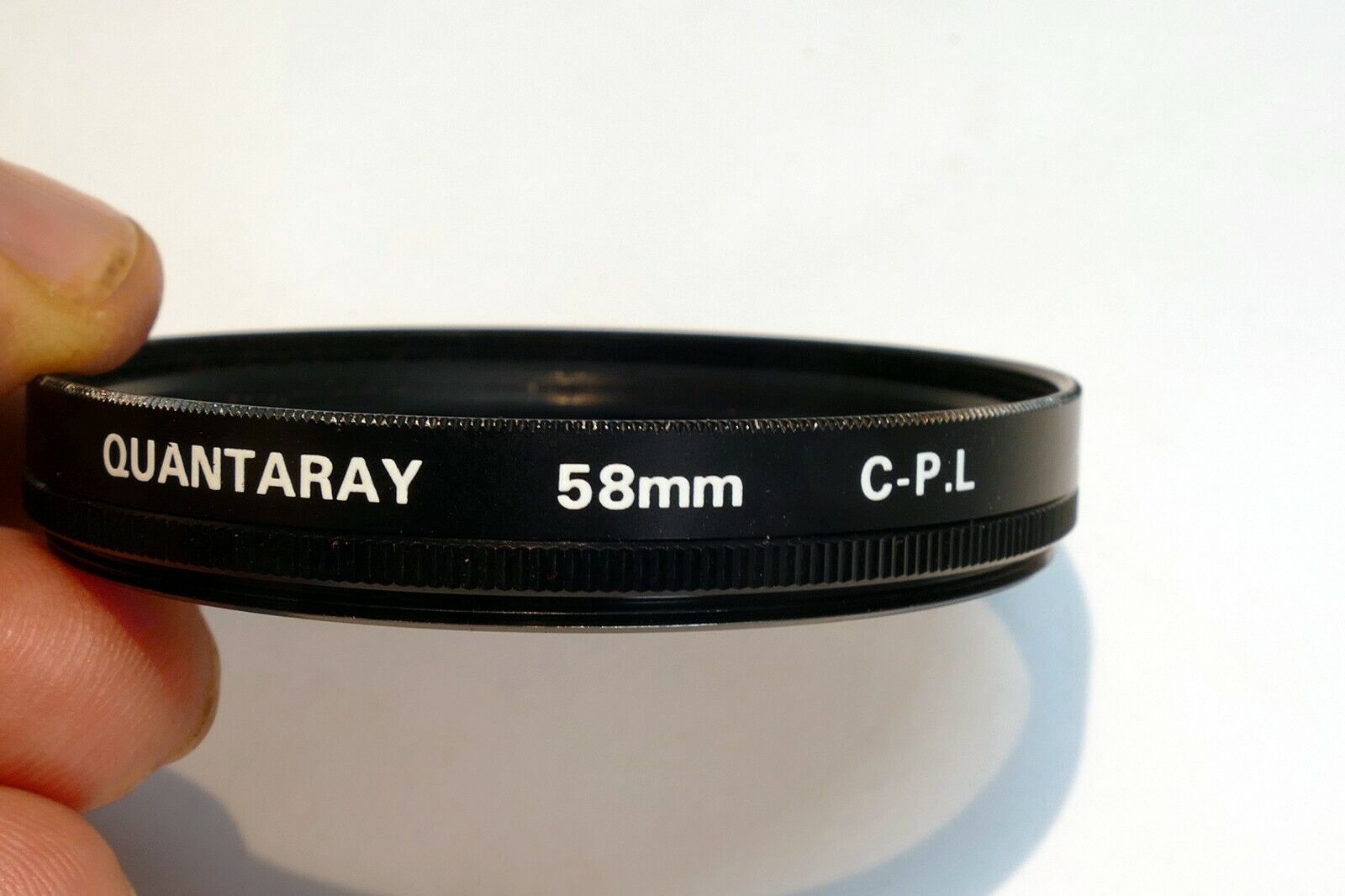 Quantaray 58mm C-PL Filter threaded Circular Polarizer