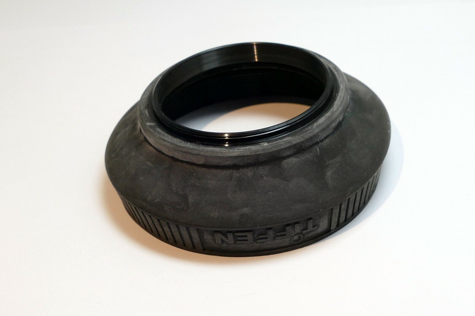 52mm Rubber Lens Hood Shade screw in collapsible double threaded for 50mm f1.8