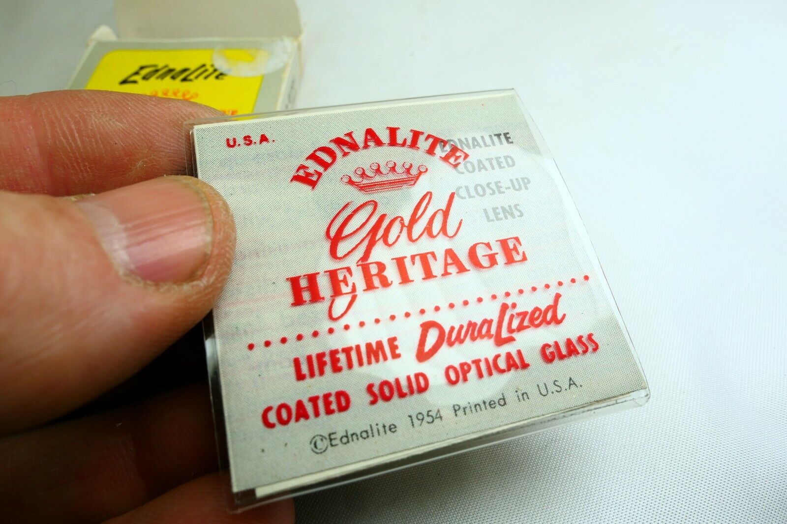 Ednalite Duraklad Portrait +3 Close Up Filter lens series 6 drop in 41.5mm