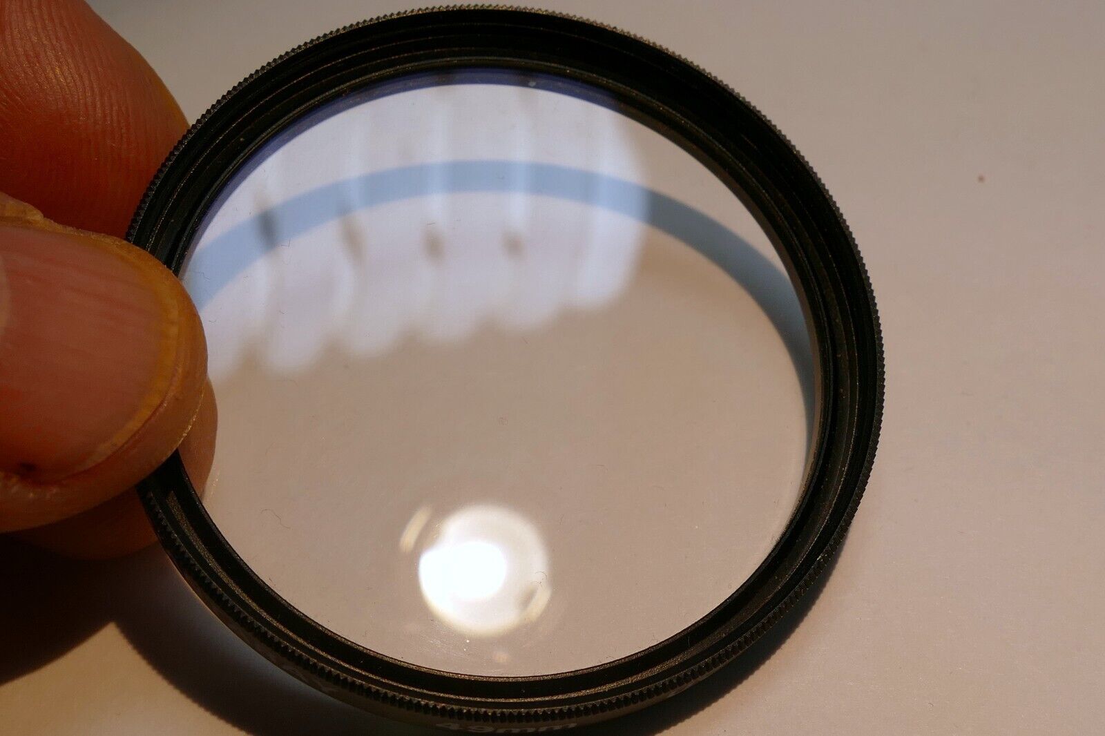 Quantaray 49mm Lens Filter UV threaded screw in type made in Japan
