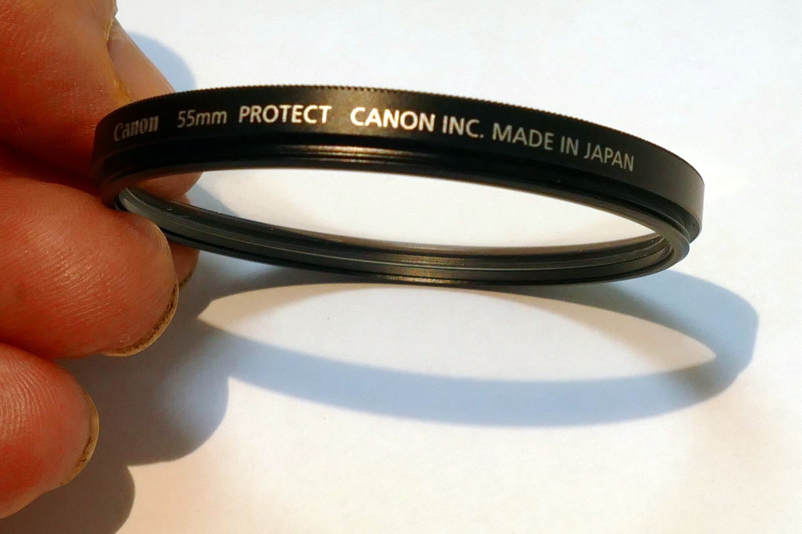 Canon 55mm Filter Lens Protect clear made in japan SSC SC - OEM Genuine